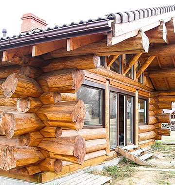 Срубы домов в Московской области